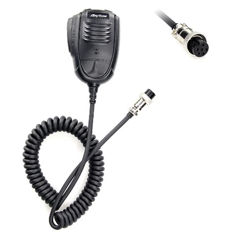 Ptt Anytone Original Microphone For Anytone At 6666 10 Meter Car Radio