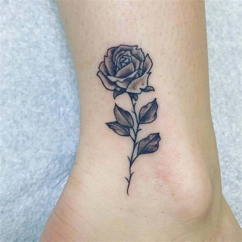 Details More Than 60 Rose Tattoos On Foot And Ankle Super Hot Ineteachers