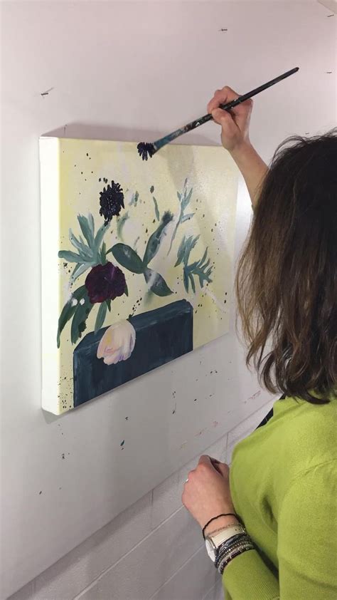 Art and environment projects, homeground: Painting by Artist Mandy Martin Video in 2020 | Flower ...