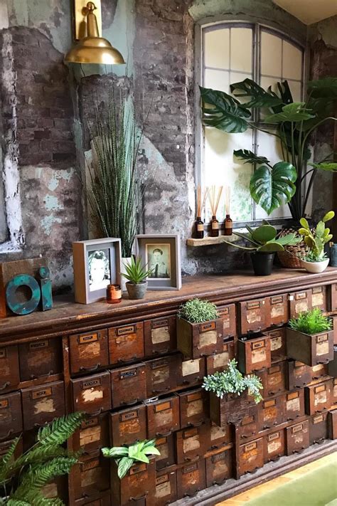 Apothecary style chest of eight drawers. Apothecary Cabinet | Studio interieur, Interieur ideeën ...