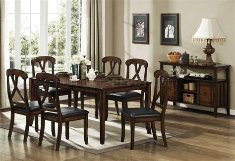 Hundreds of kitchen & dining furniture brands ship free. Distressed Oak Finish Transitional Dining Table w/Optional ...
