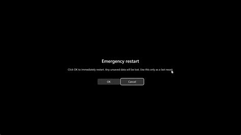 Psa Microsoft Has Kept Its Secret Emergency Restart Option In Windows