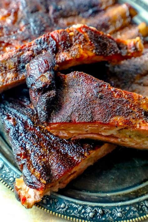 The best way to ensure that it doesn't, is to brine it ahead of yes, twice as much sugar as salt. The Best Smoked Pork Ribs Recipe Ever ⋆ Sweet C's Designs ...