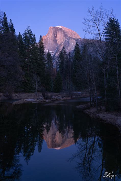 Twilight Half Dome 2020 Yosemite National Park Usa