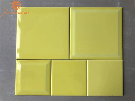 Yellow Bathroom Ceramic Tiles 100x100mm 4x4 Inch Buy Tile Ceramic
