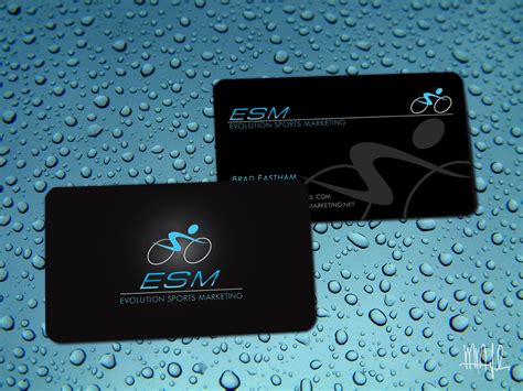 Sports athletic scout simple layout business card. Sports marketing, Marketing, Cards
