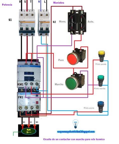 Diagrama Electrico De Control De Motor Retportable