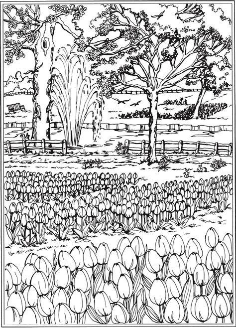 Choose your favorite spring colors! Welcome to Dover Publications; Creative Haven Spring ...