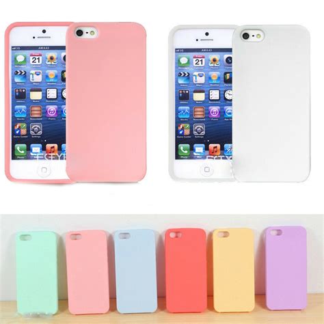 A small surprise yesterday during apple's introduction of the new iphone 5c and iphone 5s was the launch of new cases for the devices. Hot! Candy Slim Soft TPU Silicone Rubber Case Back Cover ...