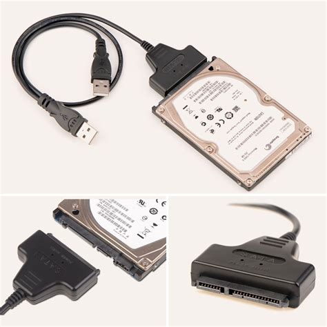 sata drive to usb 2 0 ssd hdd adapter converter cable for 2 5 3 5 hard drive ebay