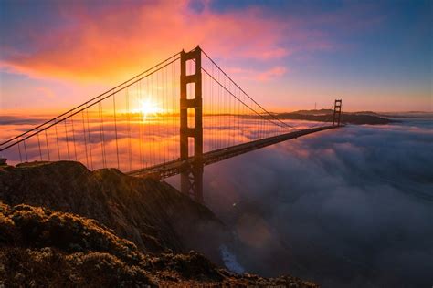 The Golden Gate Bridge California Usa Tourspanda Golden Gate
