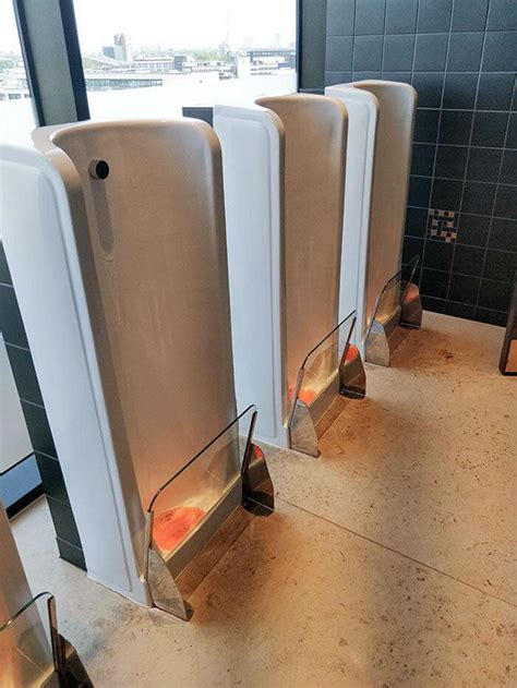 Urinals That Protect Your Shoes From The Splashback Rurinaldesign