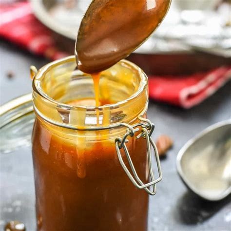 This caramel sauce recipe is rich, creamy, buttery, sweet and 1,000x better than any store bought caramel sauce! Homemade Caramel Sauce (Salted Caramel Recipe) | NeighborFood