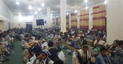 من مواليد محافظة صعدة شمال. بحضور شعبي واسع..قيادة محافظة المحويت تحيي البرنامج ...