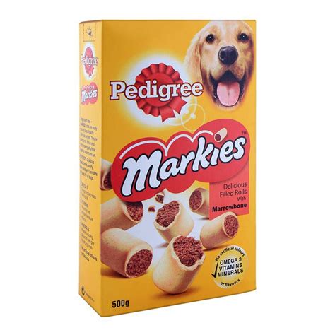 Pedigree dog food price in pakistan. Order Pedigree Markies Dog Treats, 500g Online at Special ...