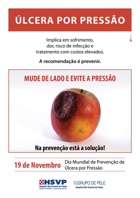 May forwarded to hsvp for action. HSVP enfatiza a importncia da preveno das lceras por presso