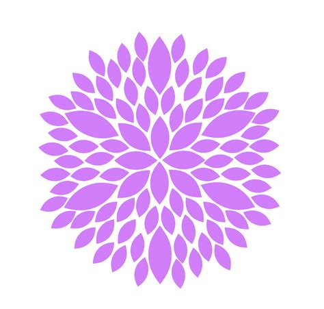 Purple Flower Clip Art Free Images At Vector