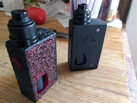 For those with decreased vision, the high contrast greatly helps to read the site better. Vape Mail Fully Engraved Bolt and One RDA : Squonk_Life