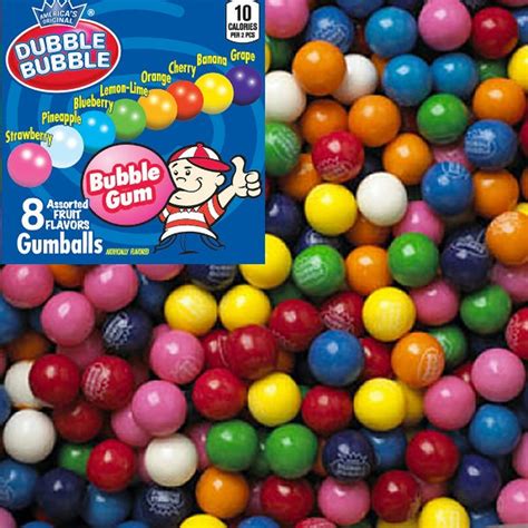 Dubble Bubble Assorted Gumballs 565800count