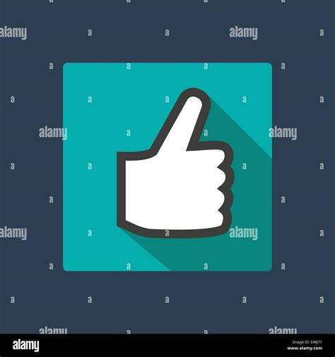 Thumbs Up Icon Stock Vector Image And Art Alamy
