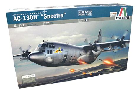 Italeri 1310 Aircraft 172 Lockheed Martin Ac 130h Spectre 1310 Buy