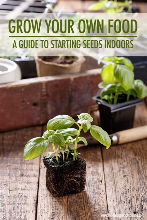 You get a jump on the season, along with access to hundreds of specialty varieties you won't find at your local nurseries or garden center. Grow Your Own Food: Starting Seeds Indoors | Food Bloggers ...