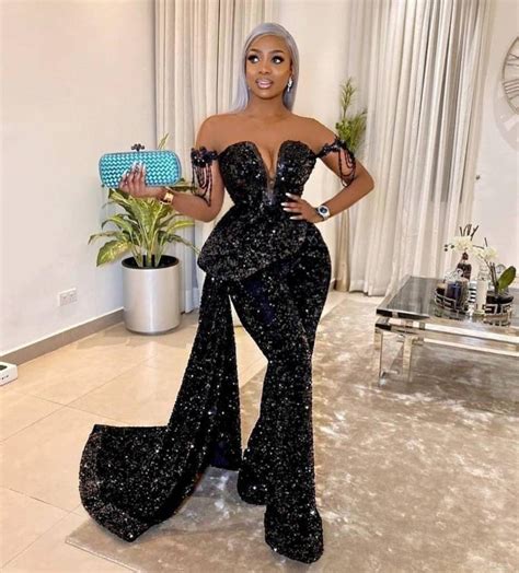 Womens Prom Jumpsuitblack Prom Jumpsuit With Train Prom Etsy In 2021