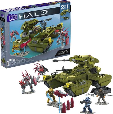 Buy Mega Halo UNSC Scorpion Clash Vehicle 2 In 1 Halo Infinite