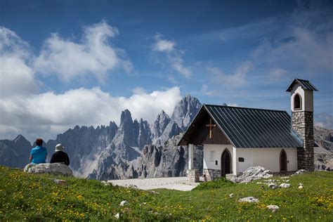 Cappella Degli Alpini Tre Cime Di Lavaredo Dolomiti Dol Flickr