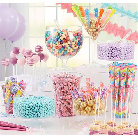 Ultimate Pastel Candy Kit With Containers For 36 Guests