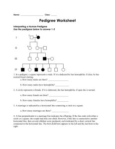 Fill out the blanks of the pedigree below aa aa aa aa x aa aa. Pedigree Worksheet