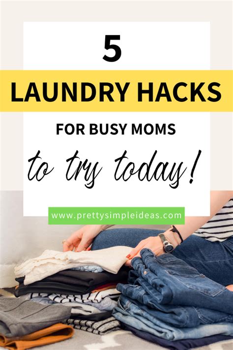 Seriously Simple Laundry Hacks For Busy Moms Artofit