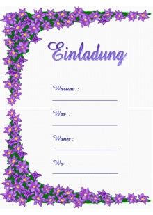 Kostenlose einladungen zum ausdrucken gratis vorlagen bei free printable com. Einladung Geburtstag Text Kostenlos | geburtstagssprüche ...