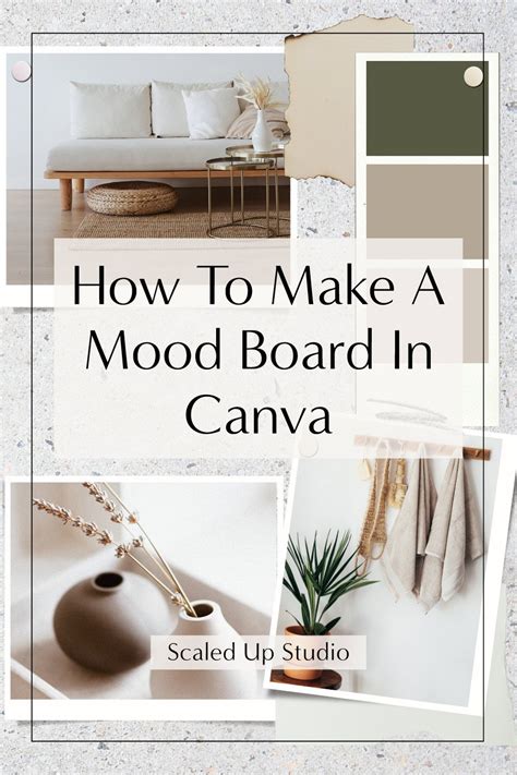 How To Create A Mood Board In Canva Scaled Up Studio Website