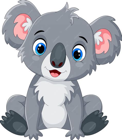 Premium Vector Cute Koala Cartoon