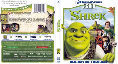 Jaquette Dvd De Shrek 3d Blu Ray Cinéma Passion