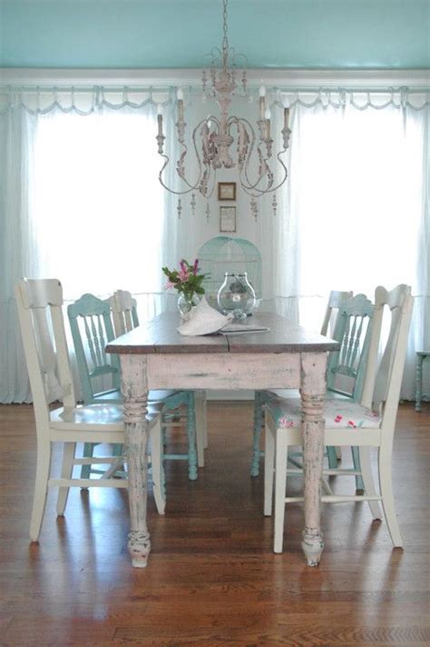 26 Ways To Create A Shabby Chic Dining Room Or Area