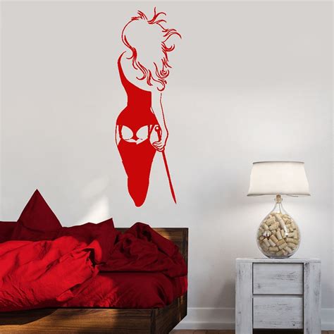 Wall Stickers Vinyl Decal Hot Sexy Girl Back Stockings In Wall Stickers