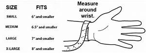 Printable Wrist Measurement