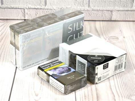 Silk Cut Silver Kingsize 10 Packs Of 20 Cigarettes 200