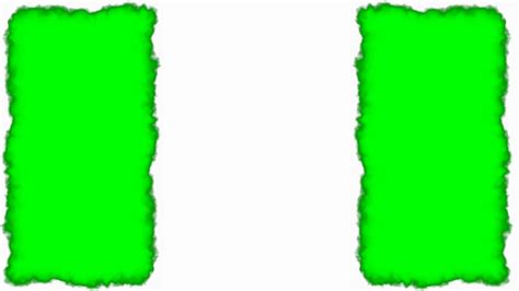 White Border 2 Frame Green Screen Youtube