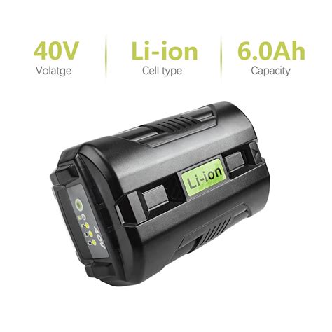 Bonacell 6000mah For Ryobi Op4050 Replacement Lithium Battery 40v