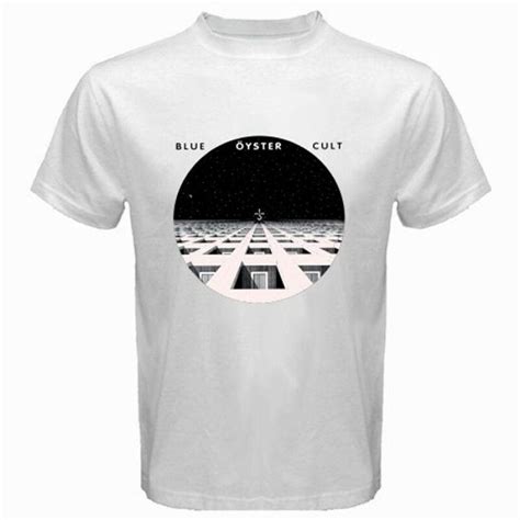 New Blue Oyster Cult Rock Band Legend Music Mens White T Shirt Rock