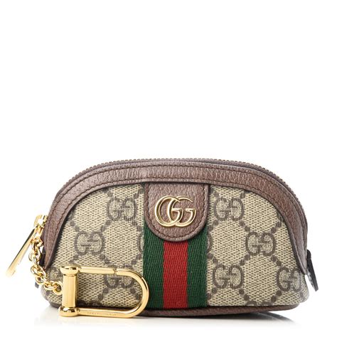 Gucci Gg Supreme Monogram Ophidia Key Pouch 697362 Fashionphile