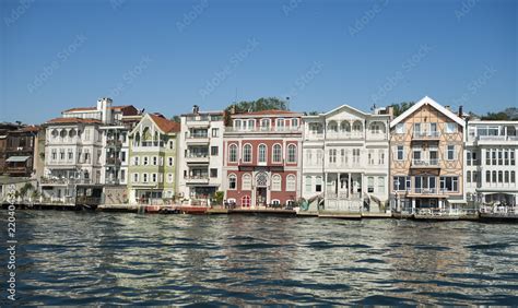 Historical Waterfront Mansions Called Yali At Yenikoy District On The