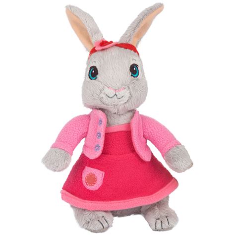 Peter Rabbit Animated Lily Bobtail Plush Toy 22cm True Blue Toys