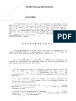 Tagalog english, agreement letter, making agreement. KASUNDUAN SA PAGPAPAUPA