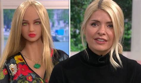 Holly Willoughby Fuming As This Morning Co Star Thought She D Been Replaced By Sex Doll Tv
