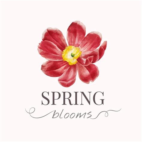 Flower Brand Logo Template Download Free Vectors Clipart Graphics