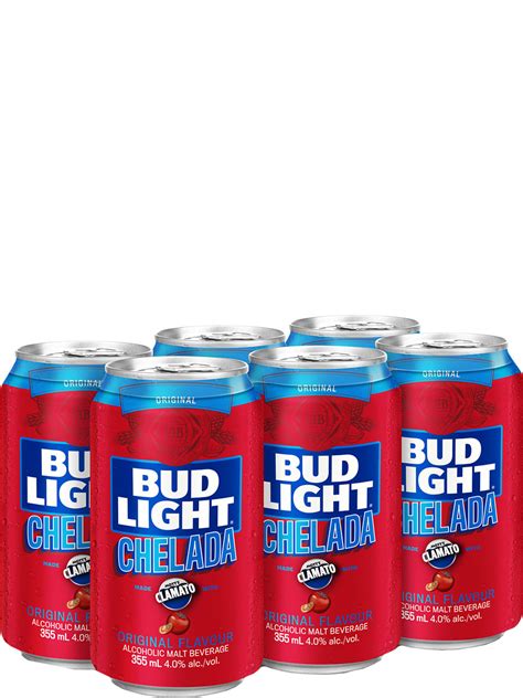 Bud Light Chelada 6 Pack Cans 1 Newfoundland Labrador Liquor Corporation
